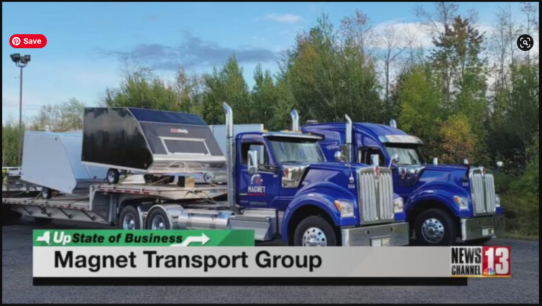 Magnet Transport video on WNYT