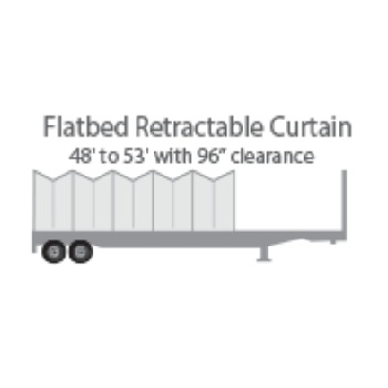 Conestoga Flatbed Trailer